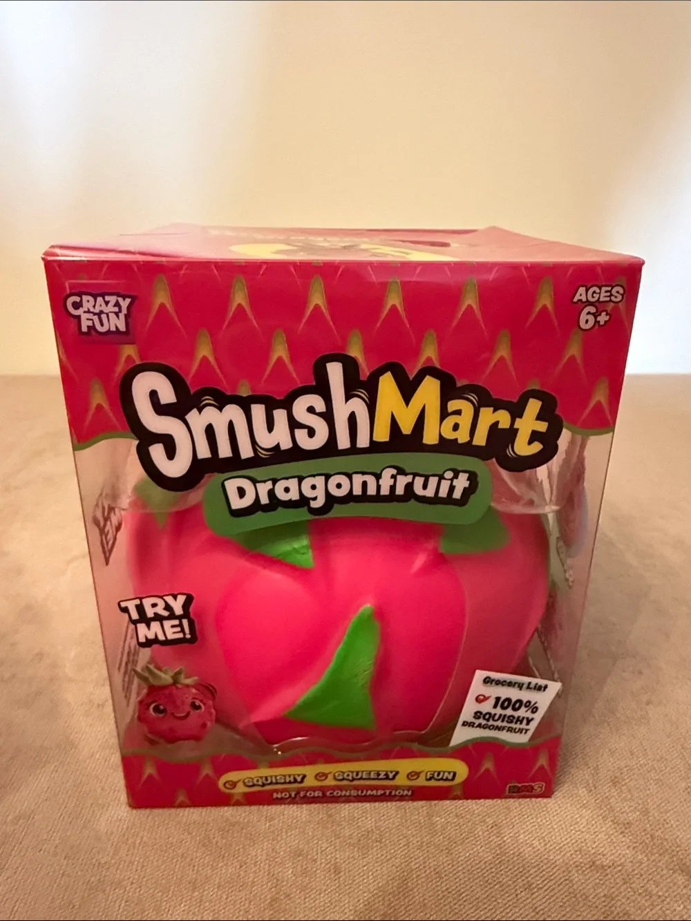 SmushMart Durian, Red Apple & Dragonfruit Bundle Of 3